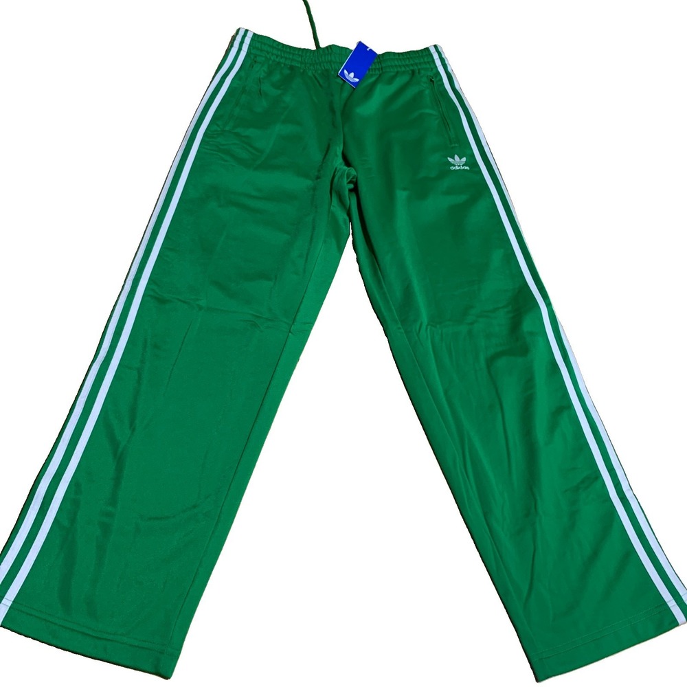adidas Adicolor Classics Firebird Track Pants Size M  JD0184 Green/White NWT - Picture 3 of 7